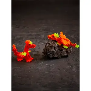 Plus Plus Tube Fire Dragon